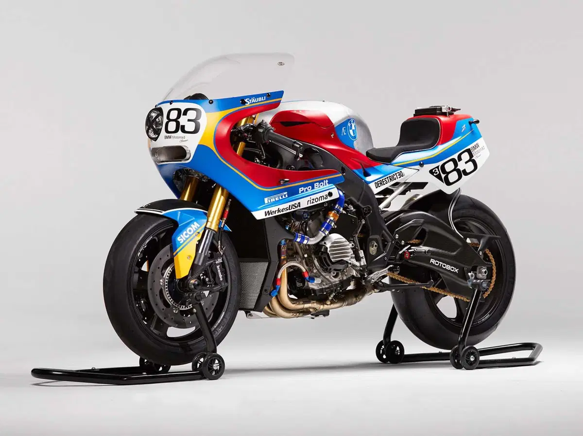 BMW S1000RR Praem, l'iper sport rétro (4)