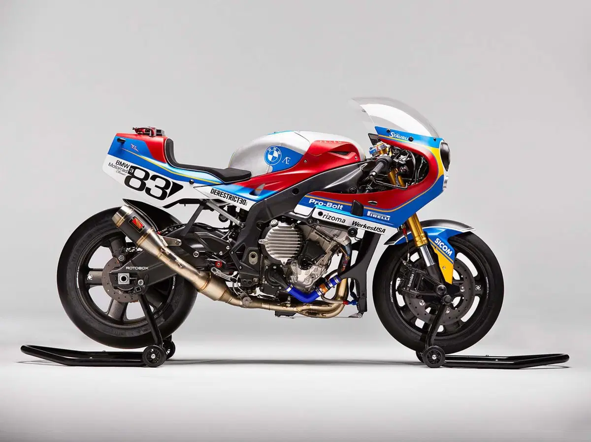 BMW S1000RR Praem, l'iper sport rétro (3)