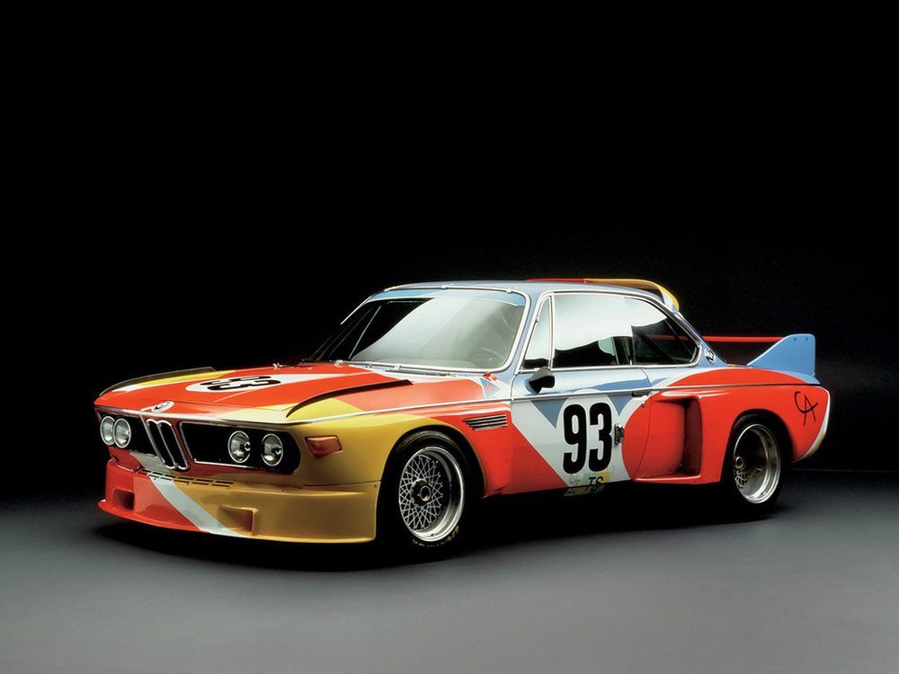 La BMW 3.0 CSL di Alexander Calder