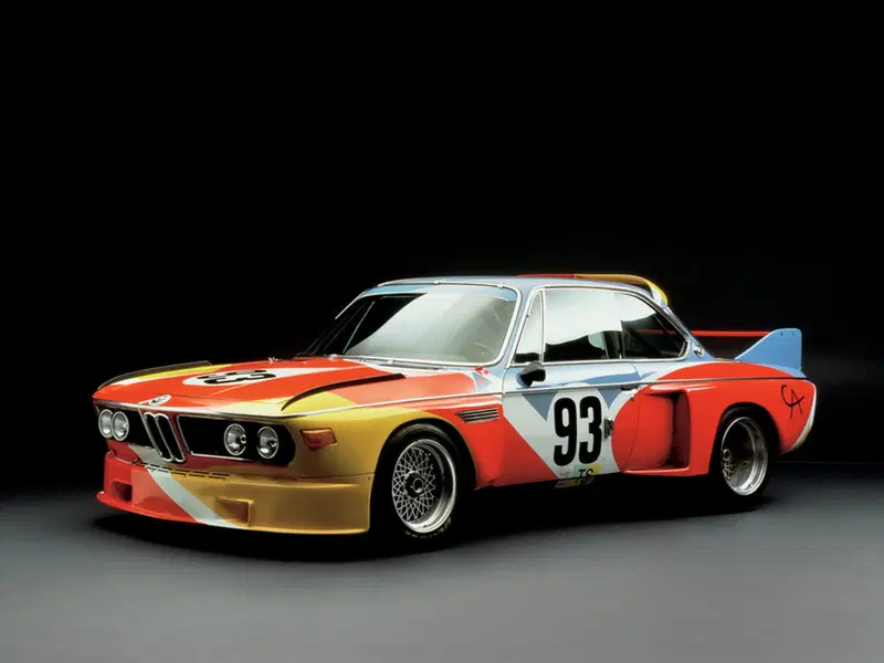 La BMW 3.0 CSL di Alexander Calder