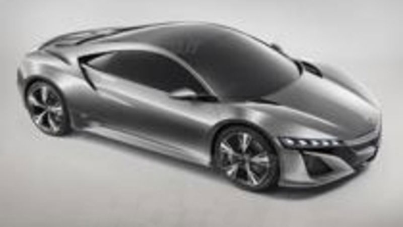 Honda NSX Concept: eccola in versione Coup&eacute;  