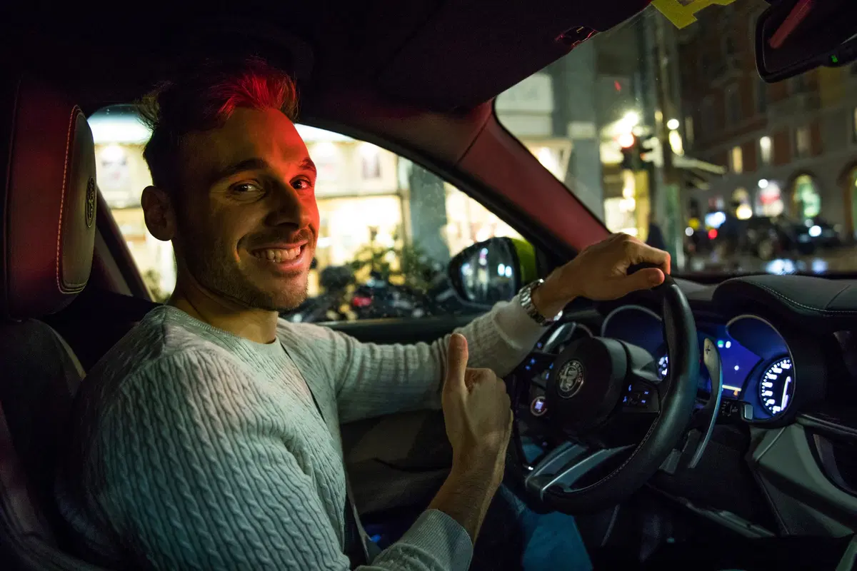 Fassina Experience: da Rho alla Rinascente su una Stelvio Quadrifoglio con Niccolò Canepa, Freccia V (11)