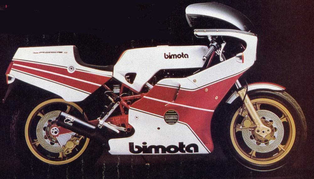 La Bimota KB2 Laser del 1981. Notate somiglianze?
