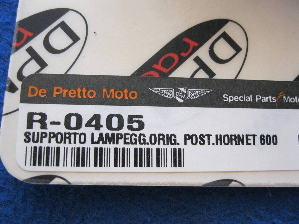 Supporti laterali frecce posteriori Honda Hornet De Pretto (3)