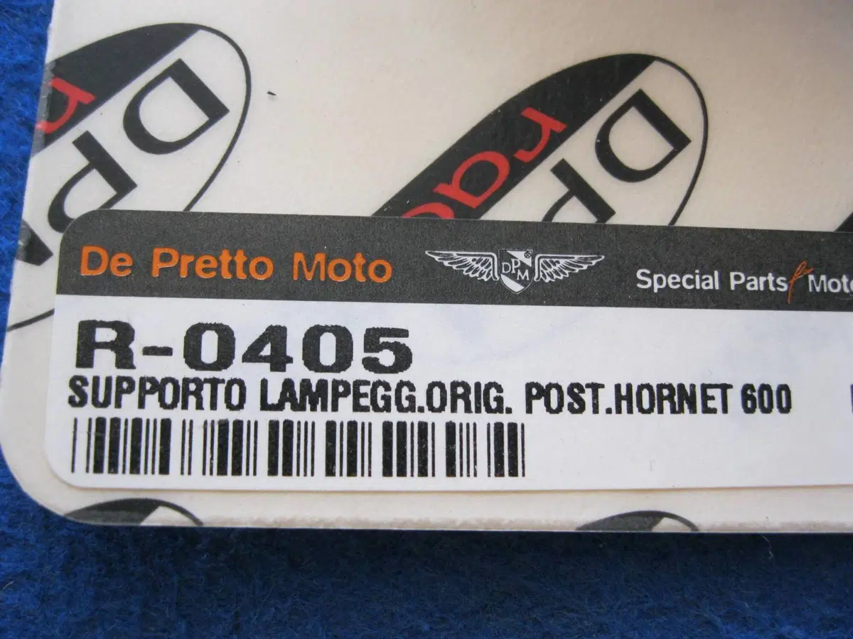 Supporti laterali frecce posteriori Honda Hornet De Pretto (3)