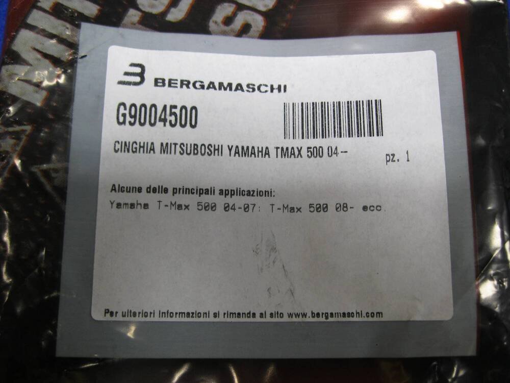 Yamaha T Max 500 2004 - 2011 cinghia trasmissione Bergamaschi (2)