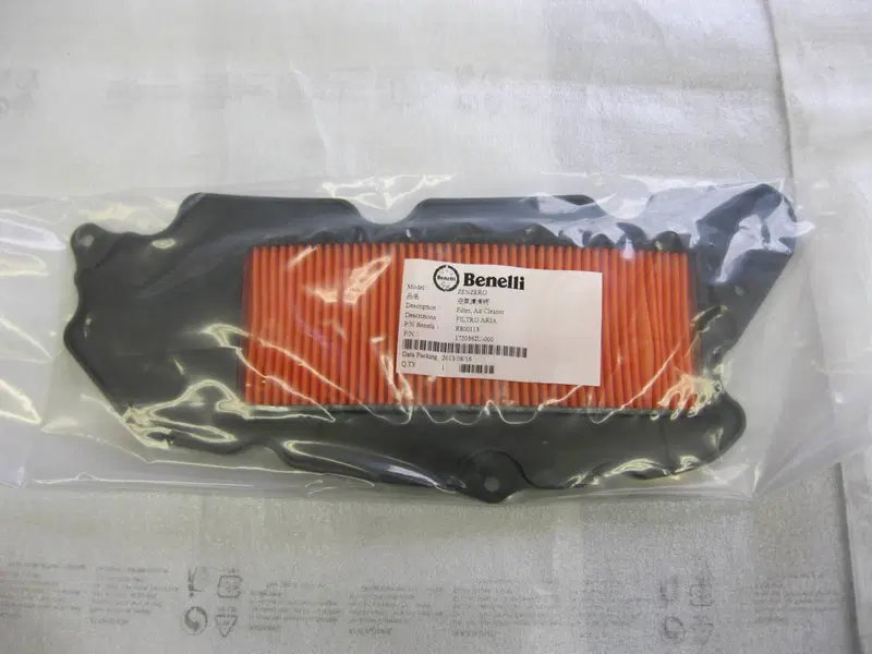 Benelli Zenzero 350 filtro aria