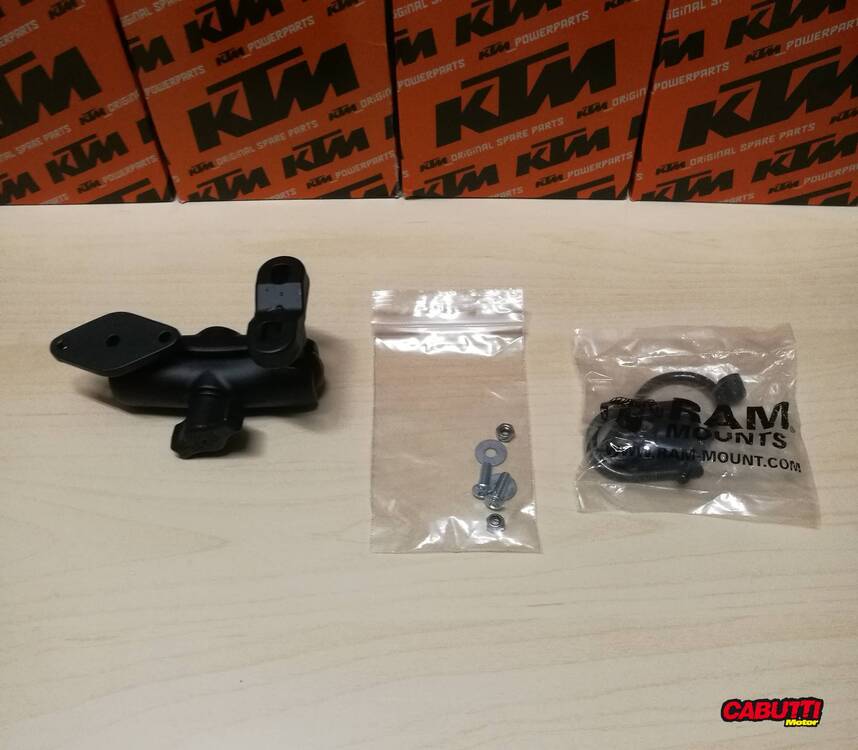 SUPPORTO PIASTRA GPS Ktm (2)