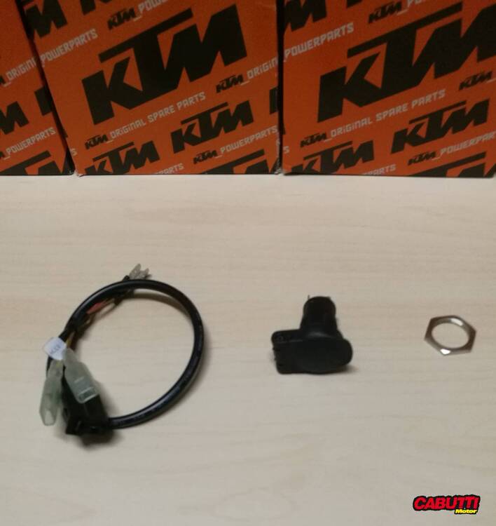 PRESA DI CORRENTE COMPLETA SILVER Ktm