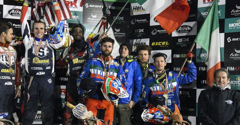 Maglia Azzurra: ISDE, Day 6. Italia sul podio