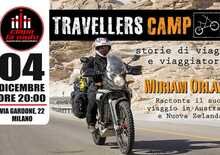Travellers Camp: mercoledì 4 dicembre da Ciapa la Moto