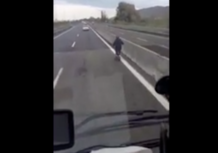 In autostrada sul monopattino elettrico