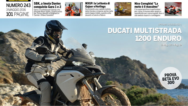 Magazine n&deg;243, scarica e leggi il meglio di Moto.it 