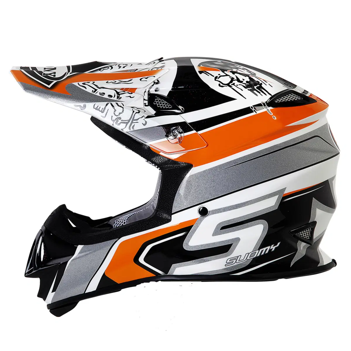 Nuovo casco offroad Suomy Mr Jump Lazyboy Orange (2)