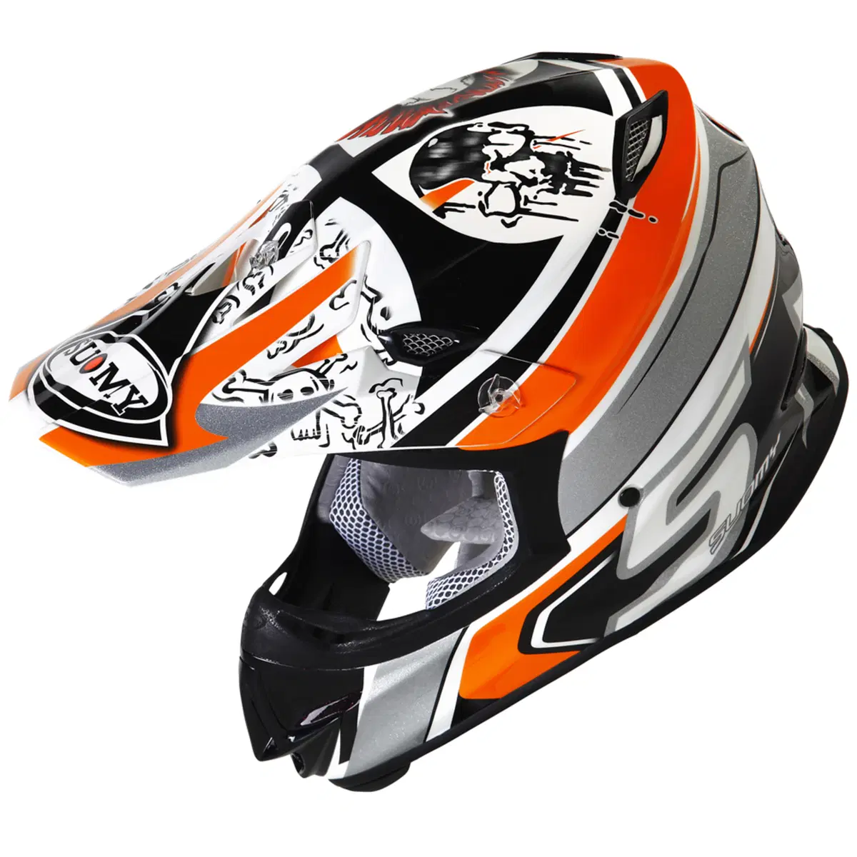 Nuovo casco offroad Suomy Mr Jump Lazyboy Orange (3)
