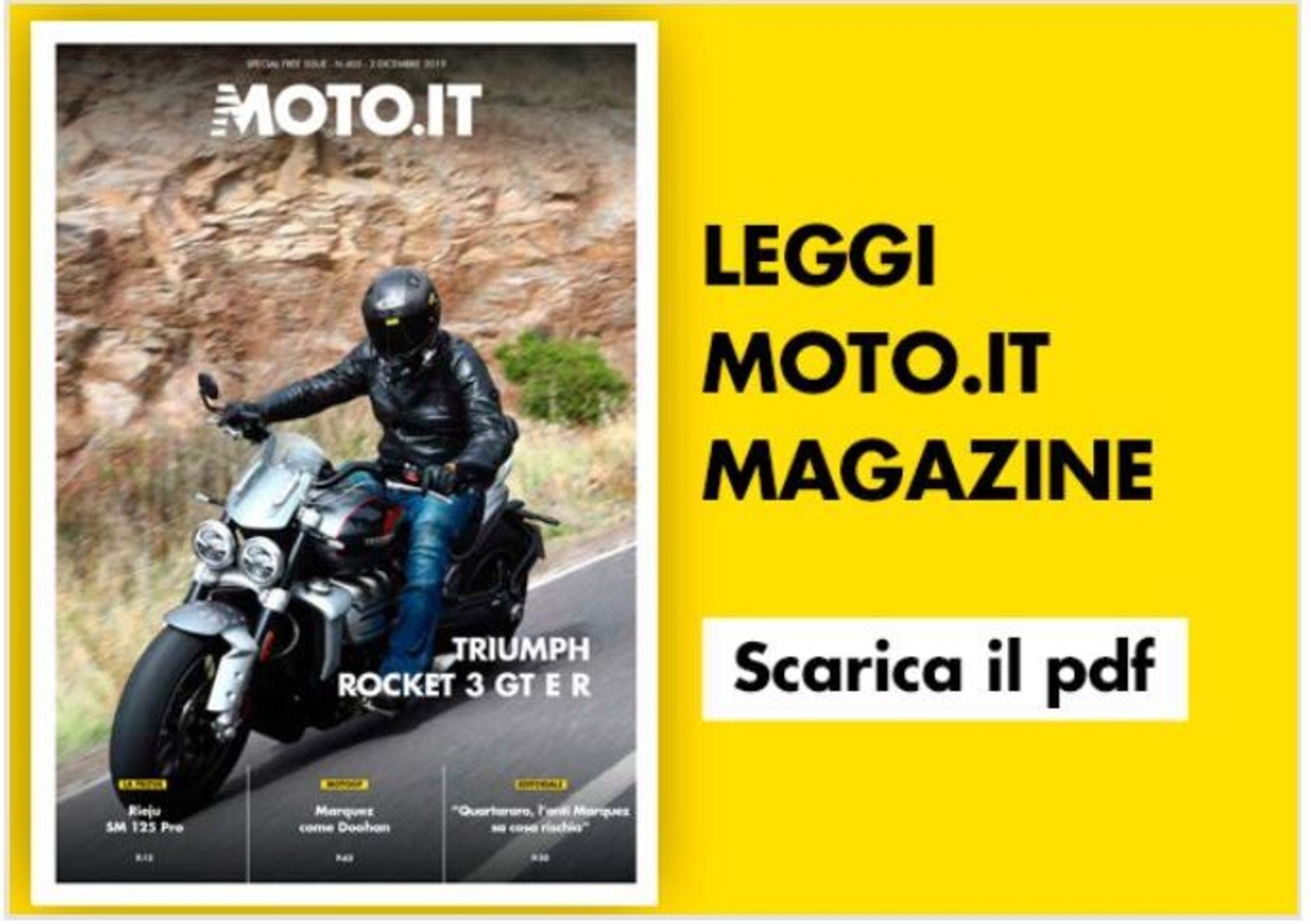 Magazine n&deg; 405, scarica e leggi il meglio di Moto.it 