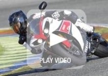 Yamaha YZF-R1 2012 in pista a Valencia
