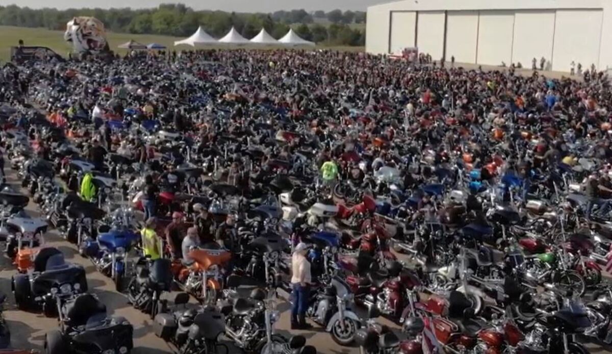 Harley Davidson in Texas il raduno da record del mondo News Moto.it