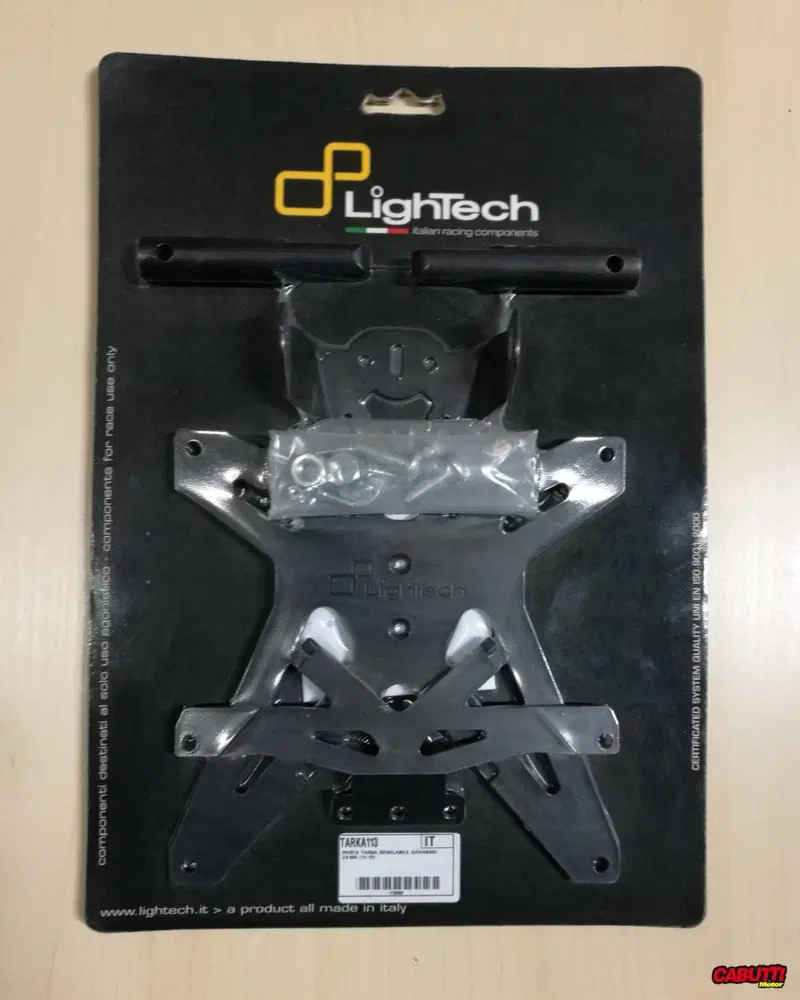 PORTA TARGA REGOLABILE LIGHTECH