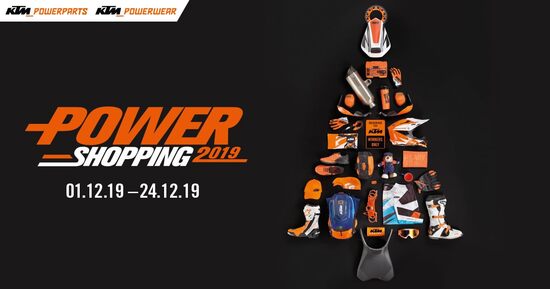 Idee regalo? Ci pensa KTM con il PowerShopping