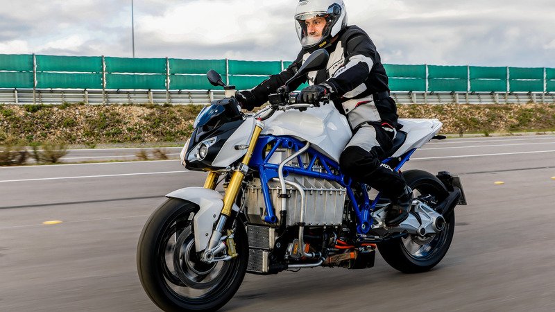 E-Power-Roadster Prototype, la moto elettrica di BMW 