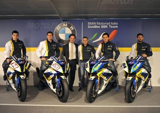 SBK. Il team BMW Italia punta in alto con Fabrizio e Badovini