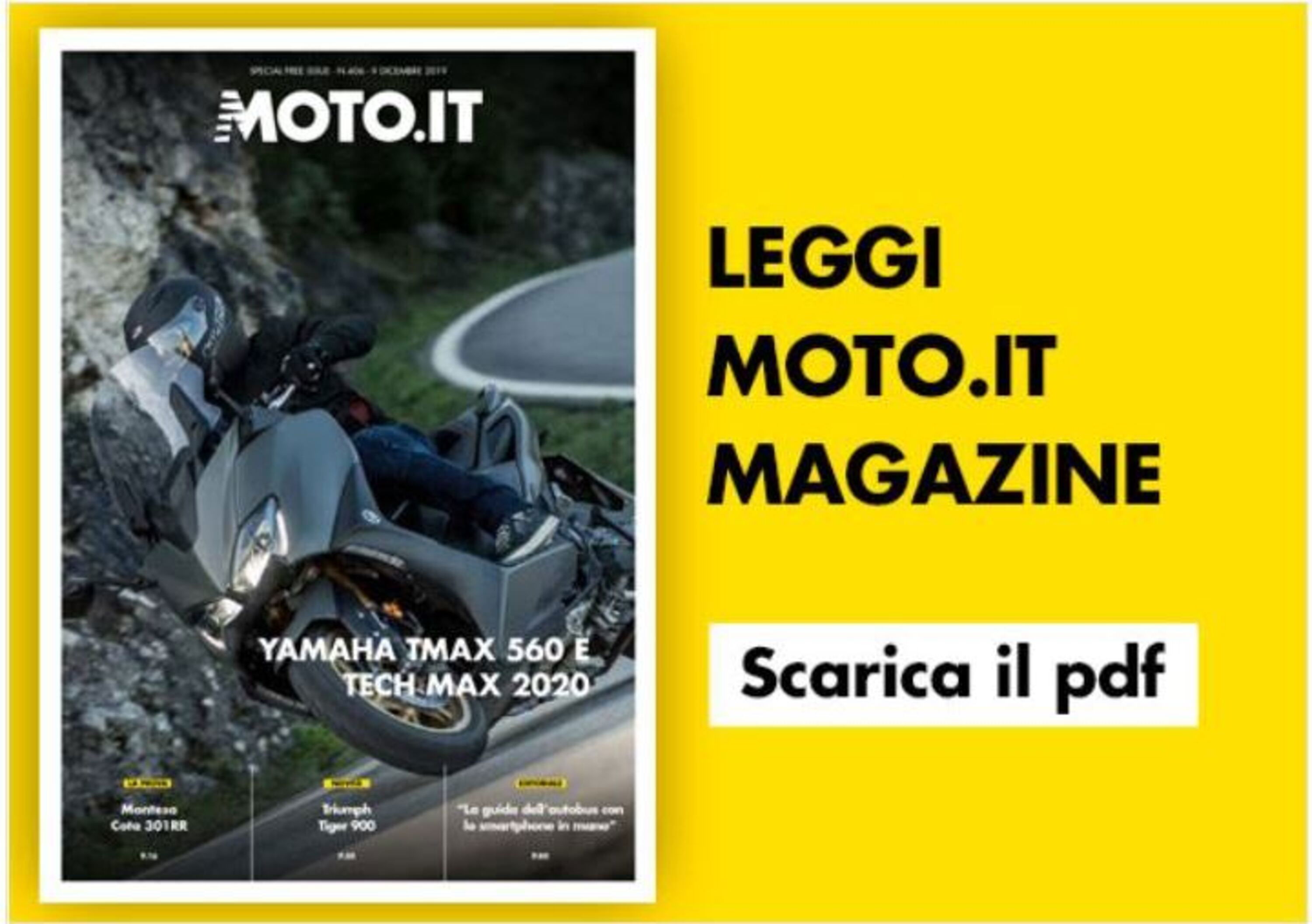 Magazine n&deg; 406, scarica e leggi il meglio di Moto.it 