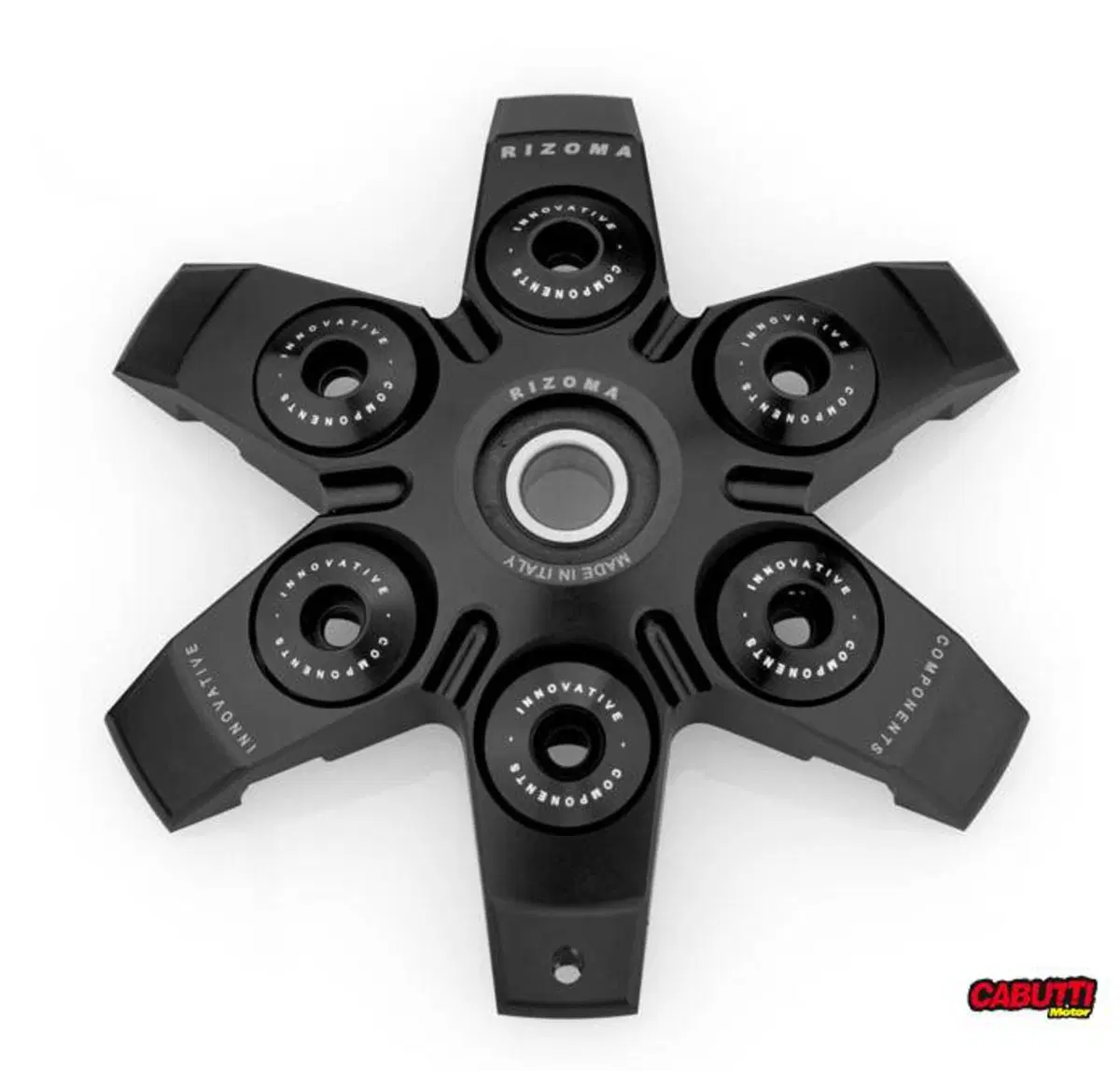Piatto Spingi Disco Rizoma modello ZDM036 black