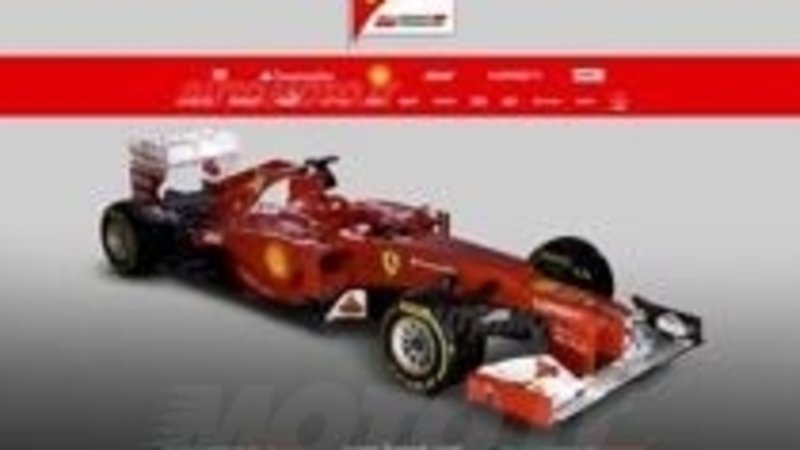 Dopo la rossa a due ruote presentata la Ferrari 2012