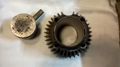 Cilindro, pistone, fasce per Moto Guzzi Ercole