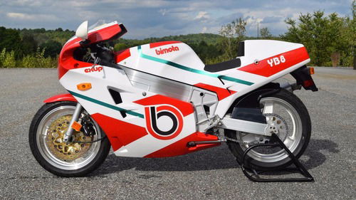 Bimota YB8: un esemplare nuovo del 1992 all'asta (3)