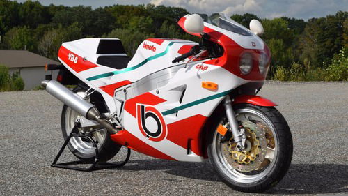 Bimota YB8: un esemplare nuovo del 1992 all'asta