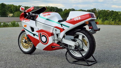 Bimota YB8: un esemplare nuovo del 1992 all'asta (5)