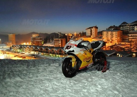 Presentato al Sestriere il Team Effenbert Liberty Racing Superbike