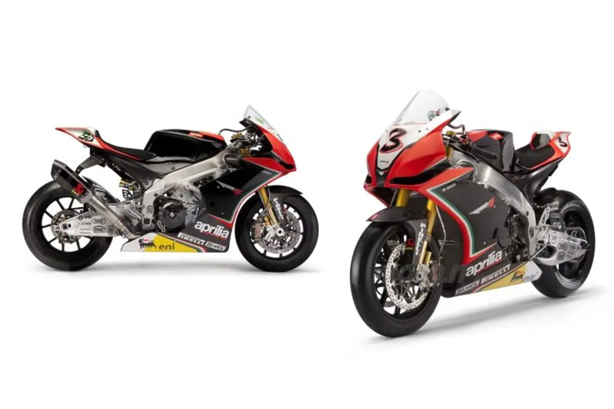 Superbike: Biaggi e Laverty alla presentazione del team Aprilia Racing (8)