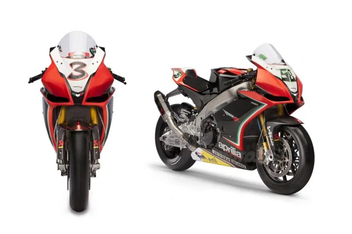 Superbike: Biaggi e Laverty alla presentazione del team Aprilia Racing (9)