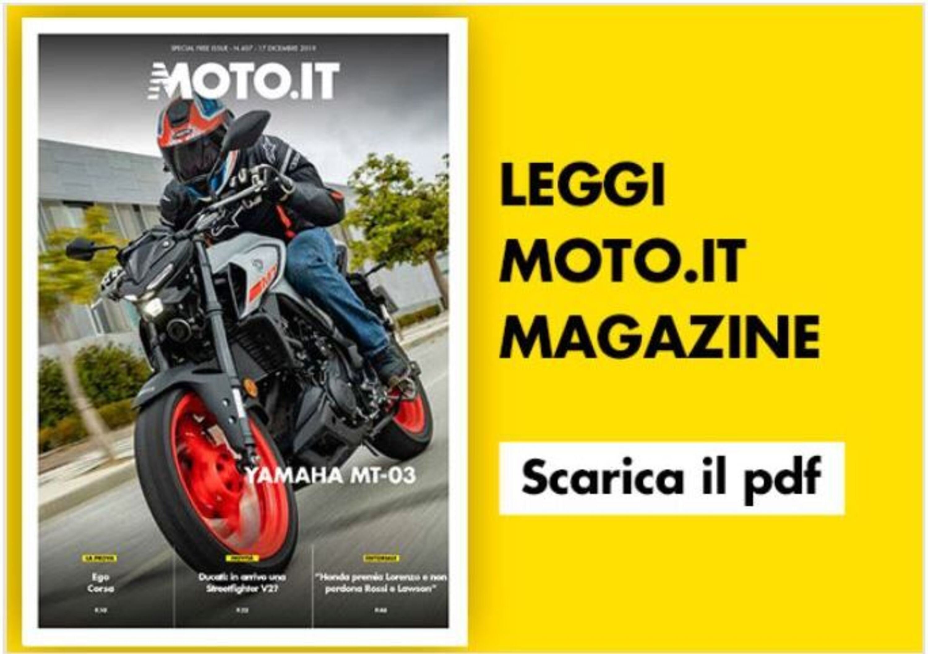 Magazine n&deg; 407, scarica e leggi il meglio di Moto.it 