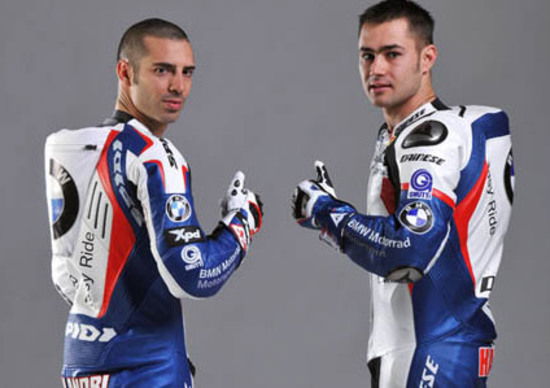 Ecco le BMW S1000 RR di Haslam e Melandri