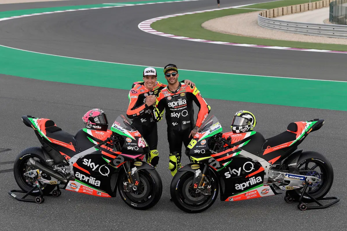 La Aprilia MotoGP 2019 di Iannone e Espargaro: ecco la nuova livrea