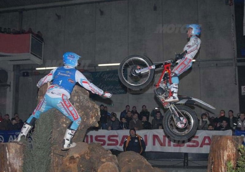 Matteo Grattarola vince la prima prova del Campionato Italiano Trial Indoor