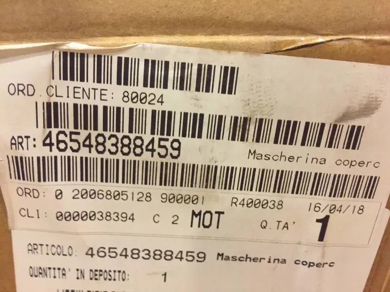 Mascherina Coperchio Valigia Bmw K 1600 Bagger (3)