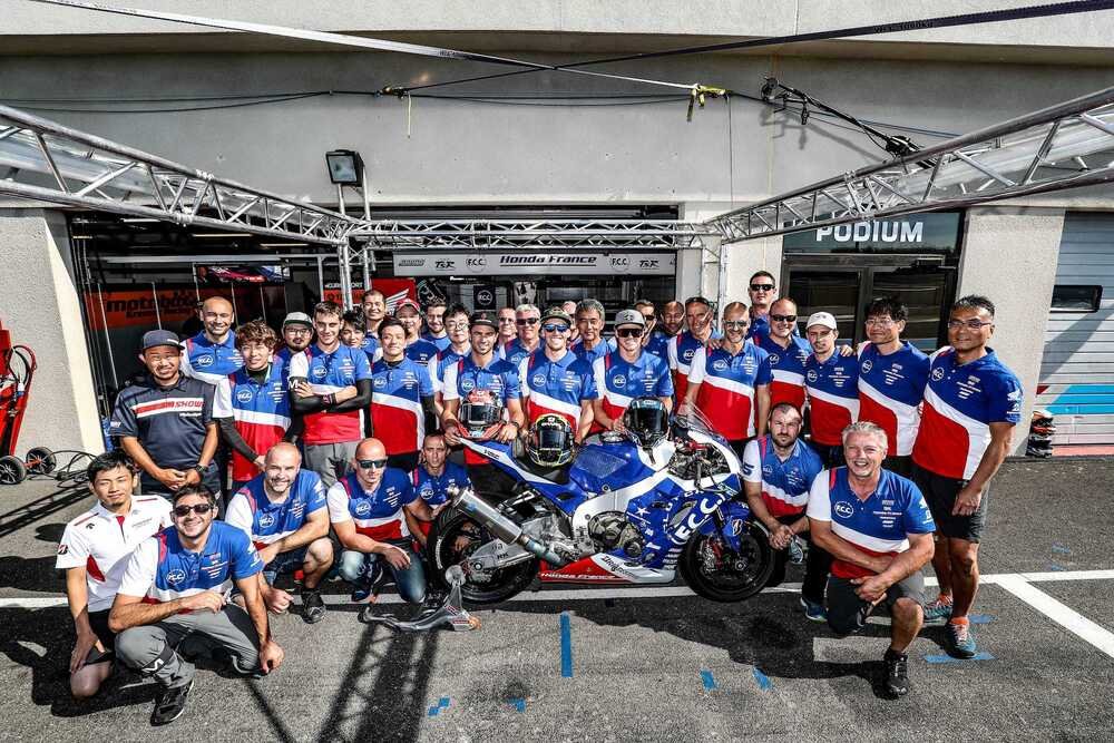 Il team FCC TSR Honda France