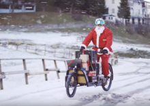 Renne in sciopero? Babbo Natale arriva sull'eBike