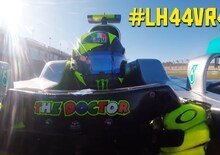 #LH44VR46: l'onboard del giro di Valentino Rossi sulla F1 di Hamilton