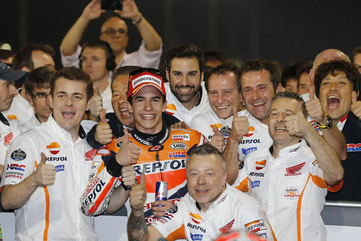 Marc Marquez, il titolo mondiale per immagini (2)