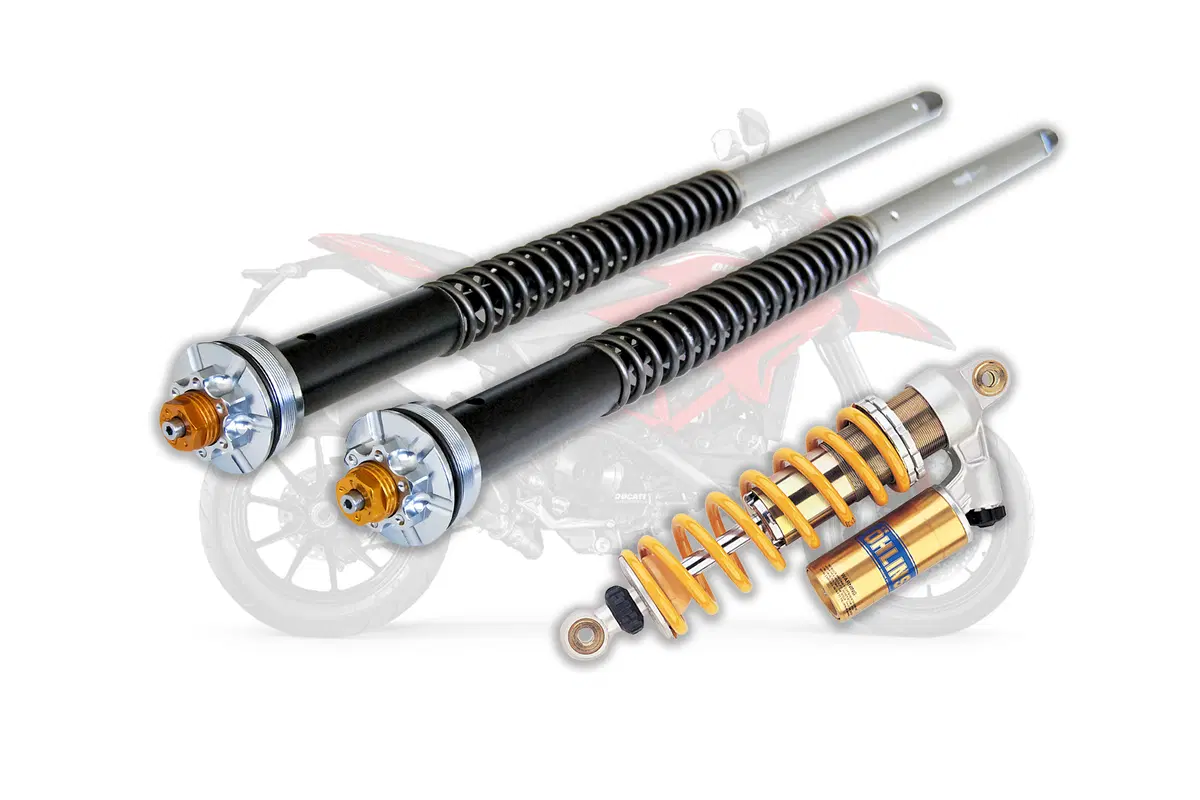&Ouml;hlins e Andreani per la Ducati Hypermotard 950