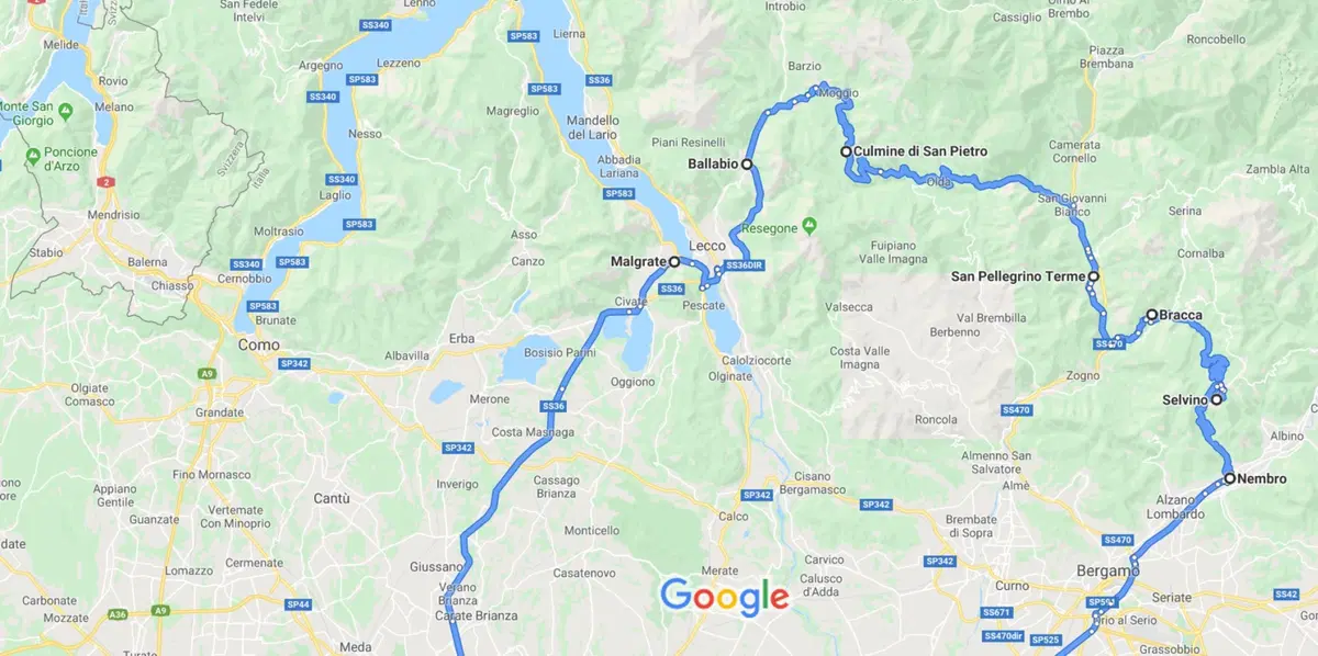 Colazione con gli amici di Moto.it e giro in moto da Lecco a Selvino