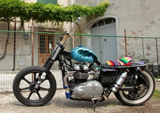 Le Strane di Moto.it: Triumph Bonneville Chopper Frisco Style