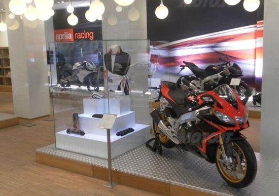 Aprilia SRV 850 in anteprima a Spazio Broletto 13