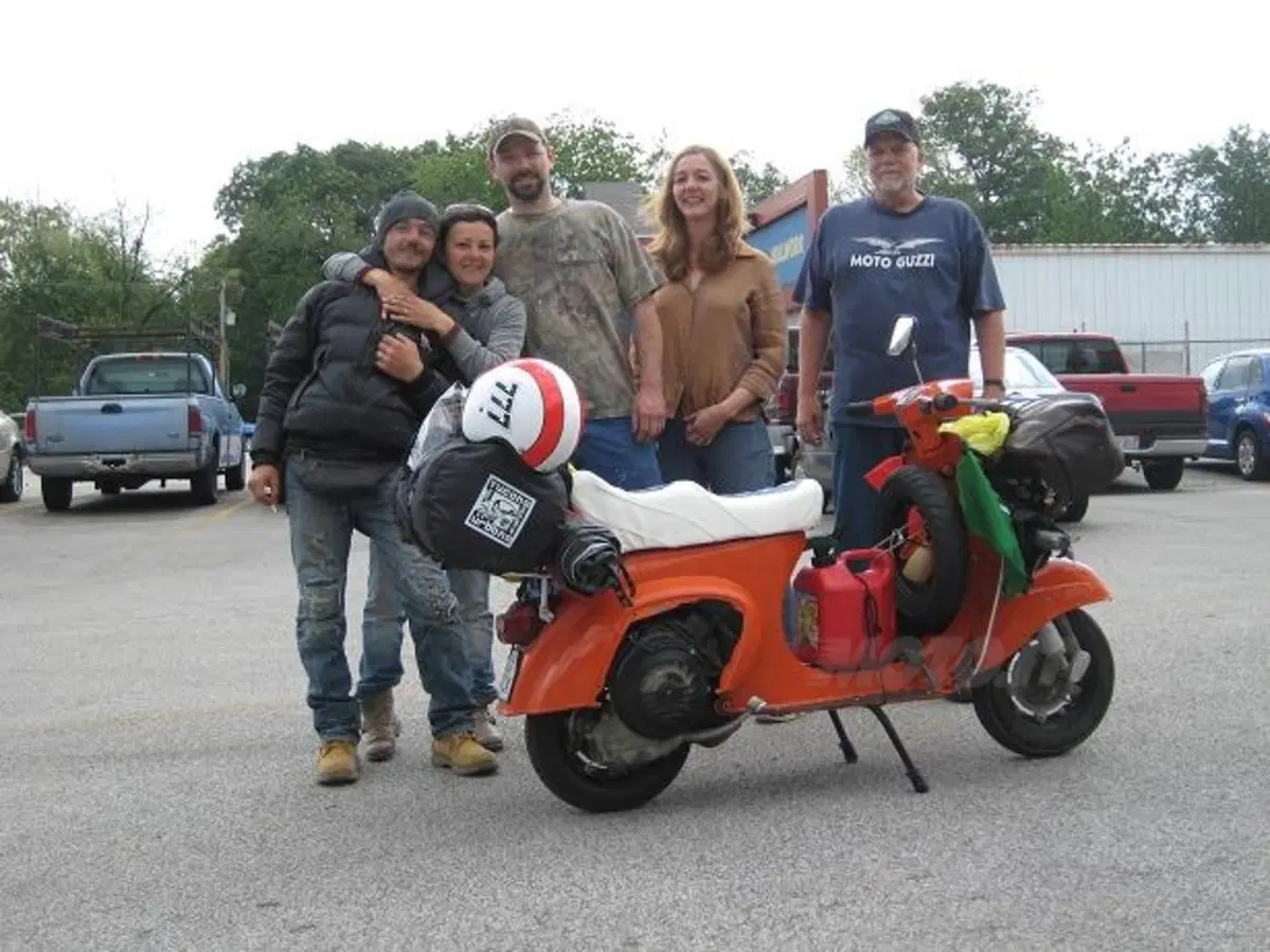 Giorgio Serafino: l'America in Vespa (7)
